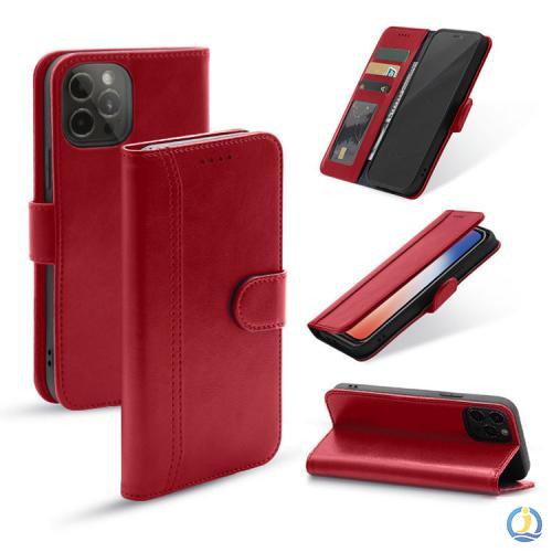 PU leather phone case with buckle