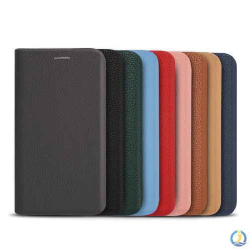 Lichee pattern PU leather flip case 