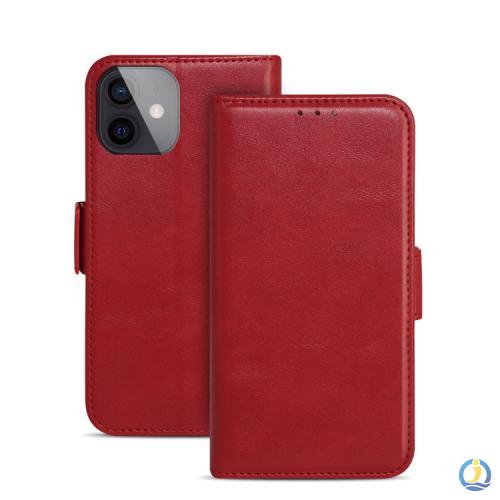  Leather flip case with side buckle