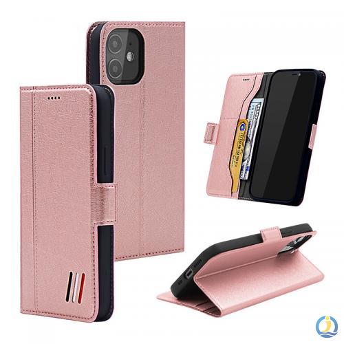 High Quality Leather Flip Wallet Mobile Phone Case