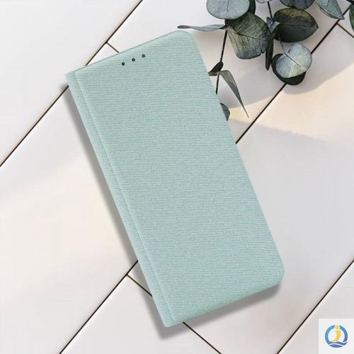 Hit Color Stand Wallet Flip Cover For LG K8 K9 2018 Cloth Skin Case 