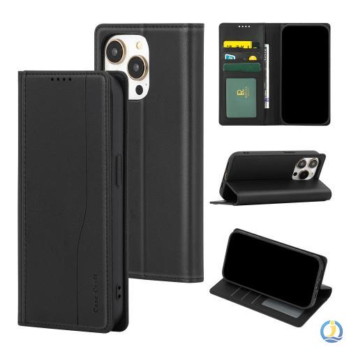 Wallet Case Card Holders-Premium Leather Flip Cover Shockproof TPU Shell Folio Phone Case Kickstand