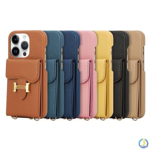 Luxury Wallet Case for iPhone, Leather Case with Card Slot and Magnetic Clasp Drop Resistant Case